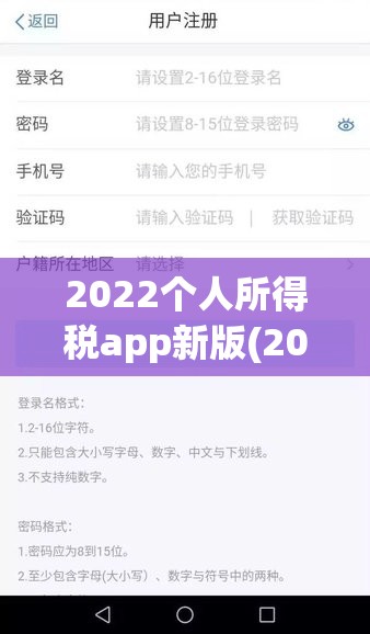 2022个人所得税app新版(2020版个人所得税app)