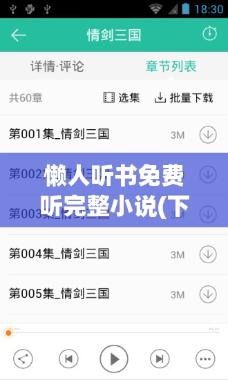懒人听书免费听完整小说(下载懒人听书免费听完整小说)