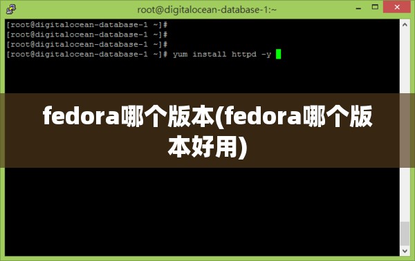 fedora哪个版本(fedora哪个版本好用)