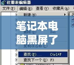 笔记本电脑黑屏了怎么恢复正常(笔记本电脑黑屏了怎么恢复正常按键没用)