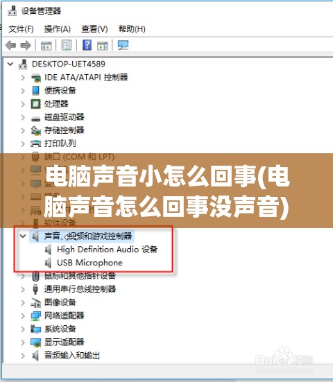 电脑声音小怎么回事(电脑声音怎么回事没声音)