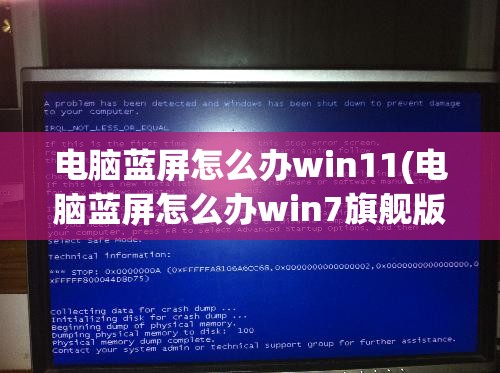电脑蓝屏怎么办win11(电脑蓝屏怎么办win7旗舰版)