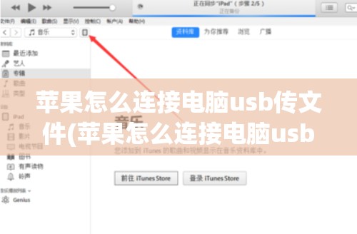 苹果怎么连接电脑usb传文件(苹果怎么连接电脑usb传文件给电脑)