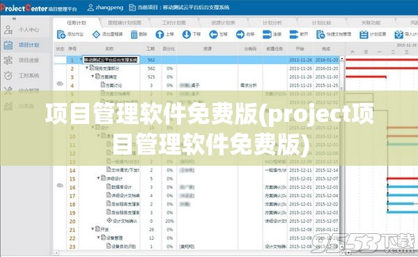 项目管理软件免费版(project项目管理软件免费版)