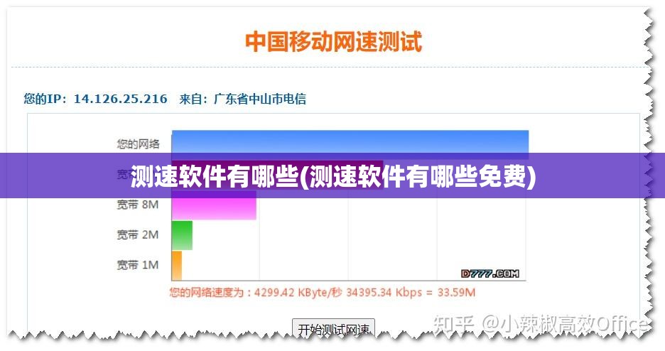 测速软件有哪些(测速软件有哪些免费)