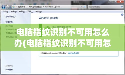 电脑指纹识别不可用怎么办(电脑指纹识别不可用怎么办视频)