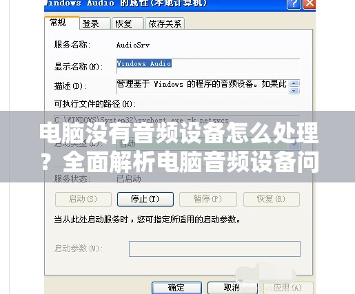 电脑没有音频设备怎么处理？全面解析电脑音频设备问题修复方法