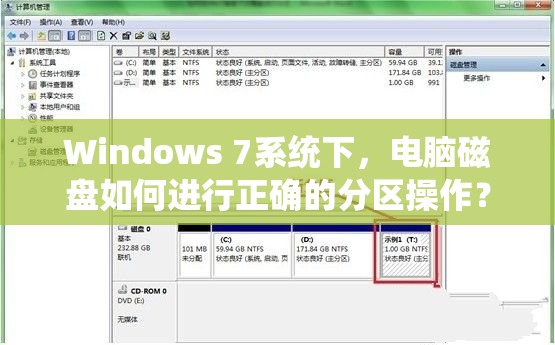 Windows 7系统下，电脑磁盘如何进行正确的分区操作？